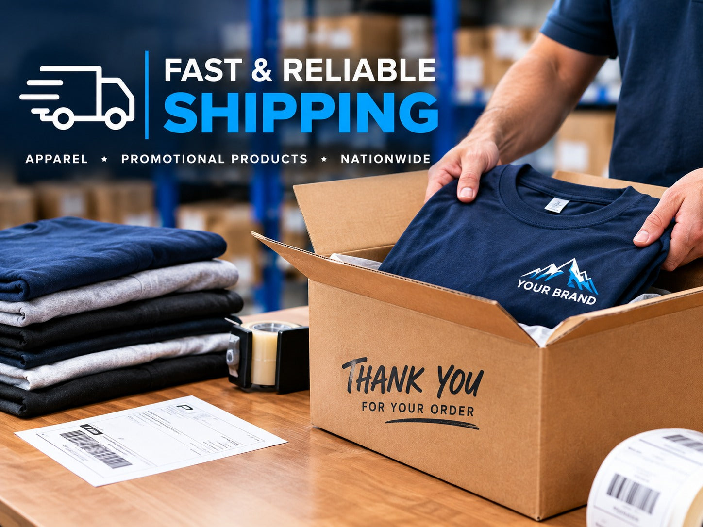 Fast and reliable shipping